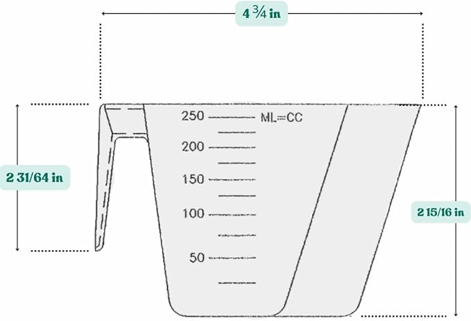 1 Cup (8 Oz. | 250 mL) Scoop for Coffee, Protein Powder, Pet Food, Spices, Grains and Dry Goods – Plastic Food-Grade, BPA-Free Measuring Cup (Pack of 10)