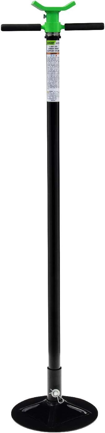 Arcan 1,500 lb Underhoist Support Stand, Adjustable Height, Heavy-Duty Steel Base, ALSS15