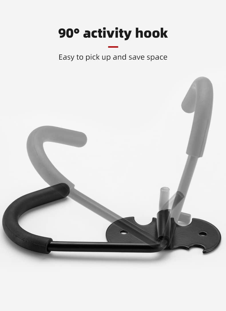 Bike Rack Garage Wall Mount Bicycles Hanger Storage Bike Stand Wall Hooks for Hanging Bike/Bicycles/Scooter Vertical Storage Adjustable Bikes in Indoor/Home/Office/Garage Storage