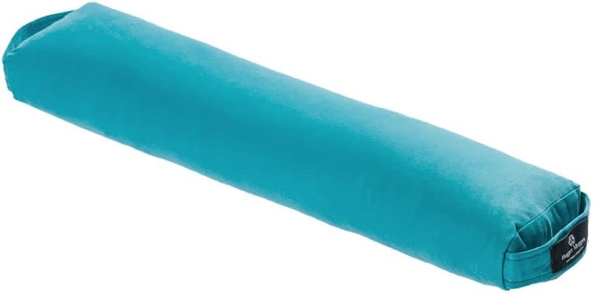 Hugger Mugger Pranayama Yoga Bolster - Very Firm, use Under Length of Spine for Deeper Breathing or Under Ankles, Handmade in The USA