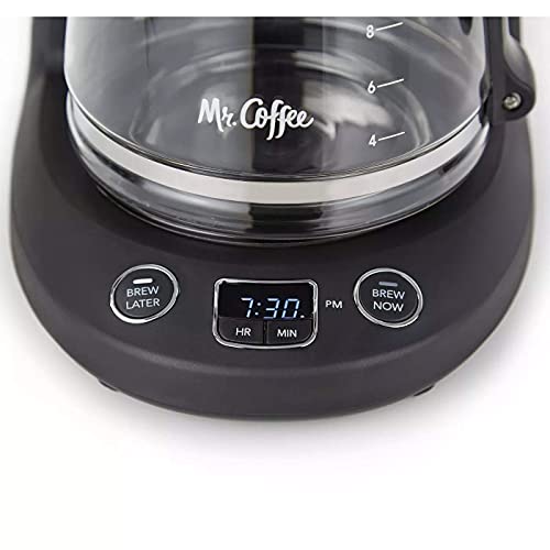 Mr. Coffee® 12-Cup Programmable Coffeemaker, Brew Now or Later