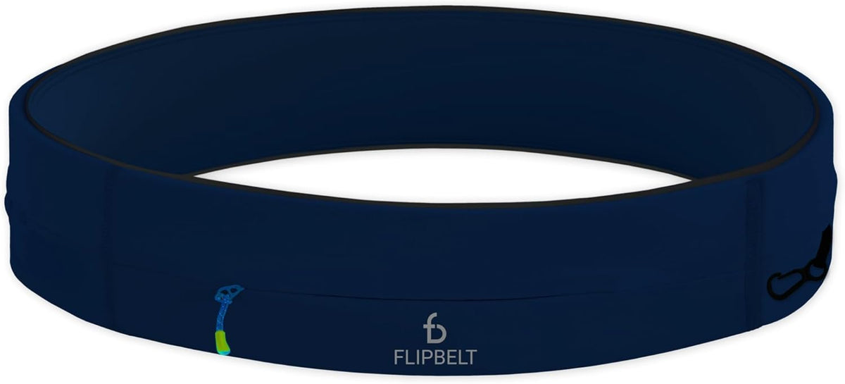 FlipBelt Zipper Running Belt, Waist Pack for Fitness and Running, US Company