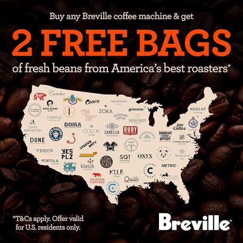 Breville Barista Express Espresso Machine BES870BTR, Black Truffle