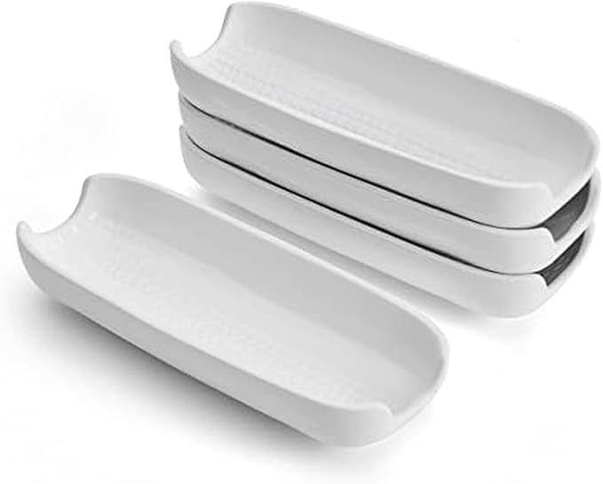 Pfaltzgraff Callie Stoneware Corn Dishes, Set Of 4, White