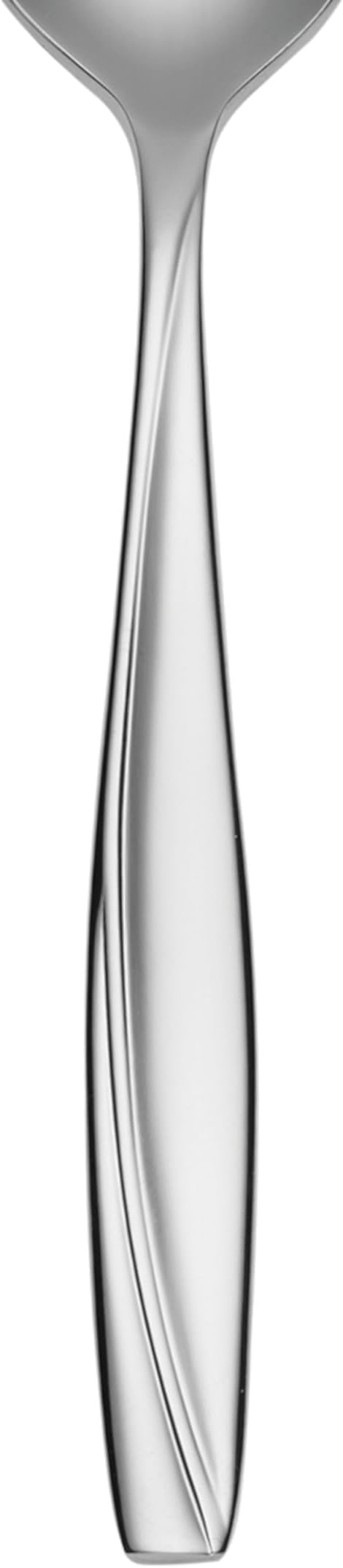Oneida Camlynn Everyday Flatware Dinner Spoons 18/0 Stainless Steel, Set of 4, Silver