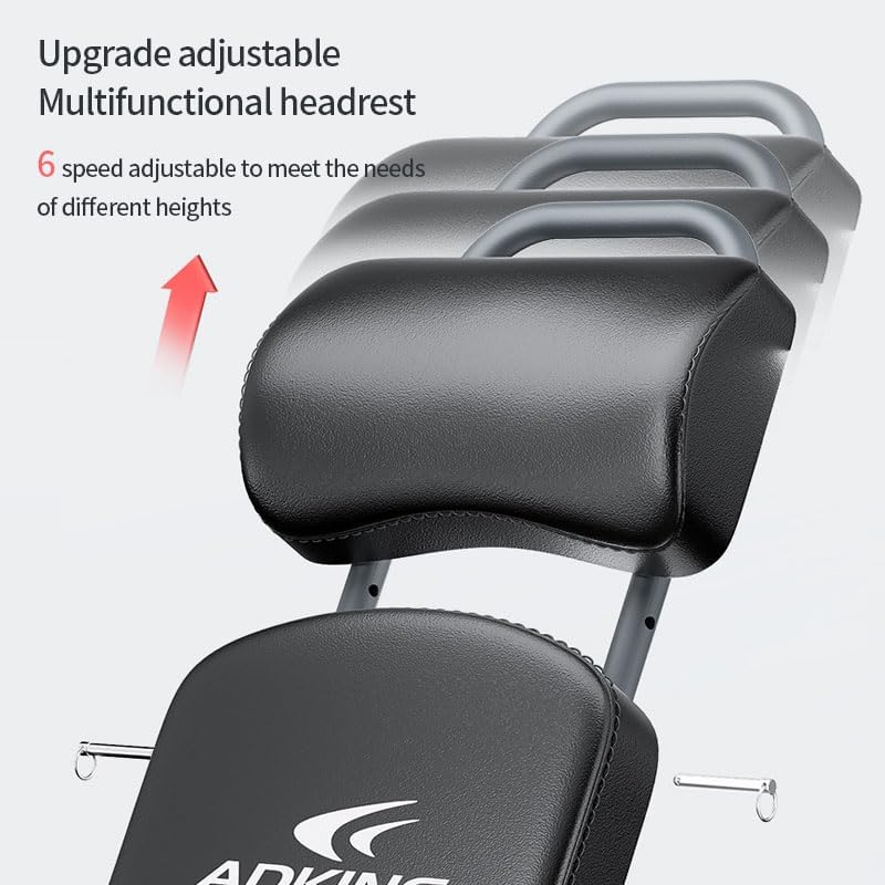 12-in-1 Multi-Functional Home Gym Workout Bench–High/Low Pulley System, Sit-Up Bench, LAT Pull-Down,Leg Developer,Adjustable Strength Training Equipment for Full-Body Fitness