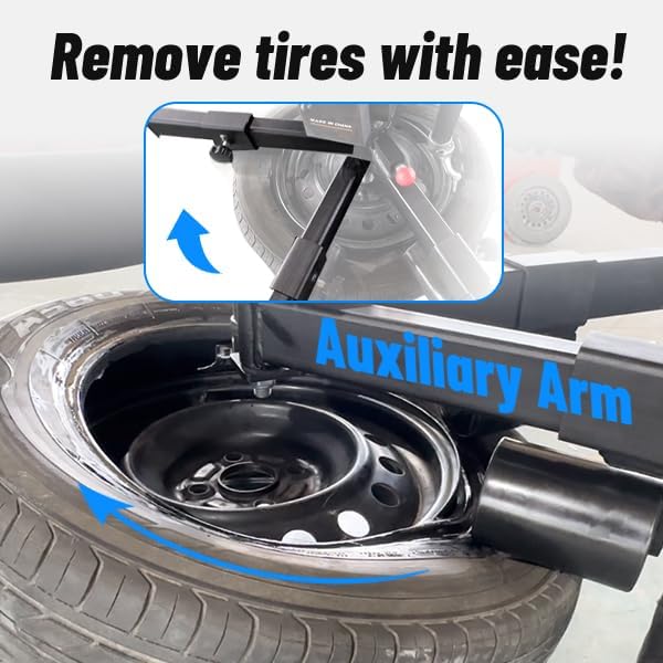 ME Tire Changer Machine Combo with Bead Blaster+Assist Arm Tire Machine and Balancer Machine Combo Tire Changer Wheel Changers