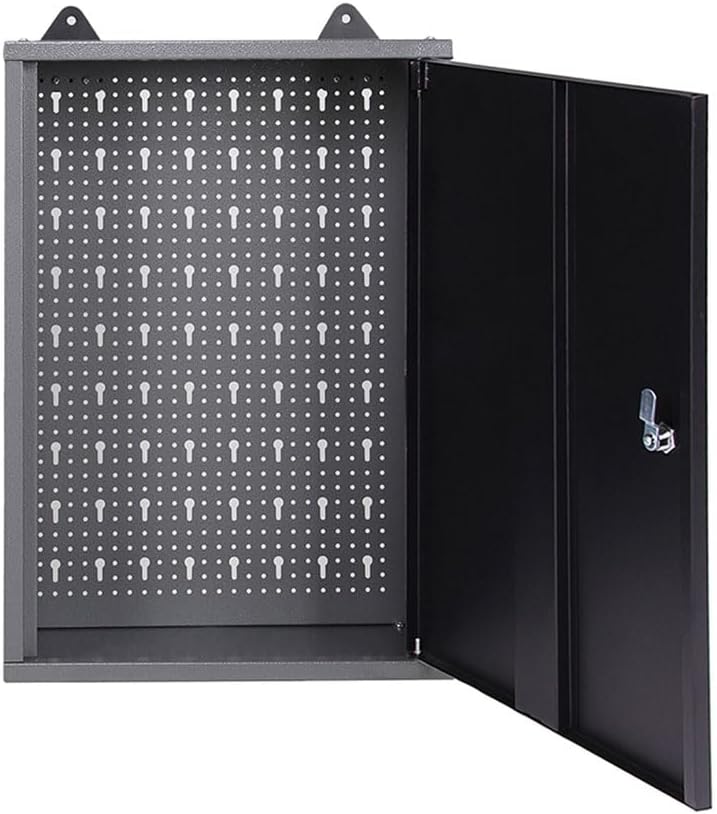 JZD Workshop Tool Cabinet Set System with Wood Worktop, for Auto Repair Shops, Utility Room Garage
