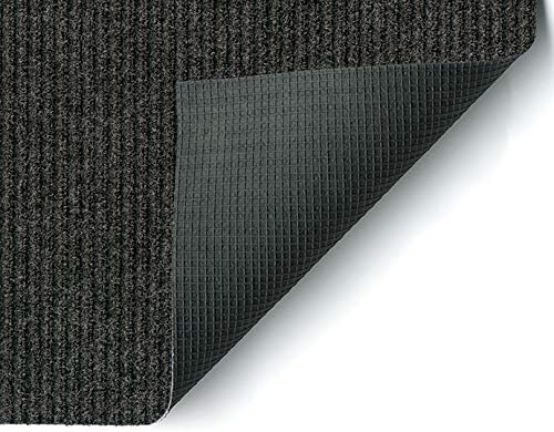 KOECKRITZ Heavy Duty Durable All Weather Indoor/Outdoor Non Slip Entrance Mat Rugs and Runners for Office Business Building Home Garage Front Door (5' x 19', Charcoal)