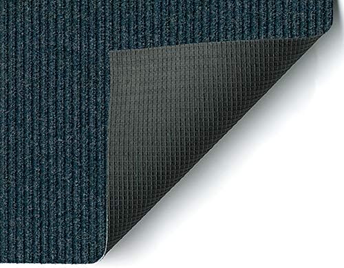 KOECKRITZ Heavy Duty Durable All Weather Indoor/Outdoor Non Slip Entrance Mat Rugs and Runners for Office Business Building Home Garage Front Door - 2' x 3' Blue