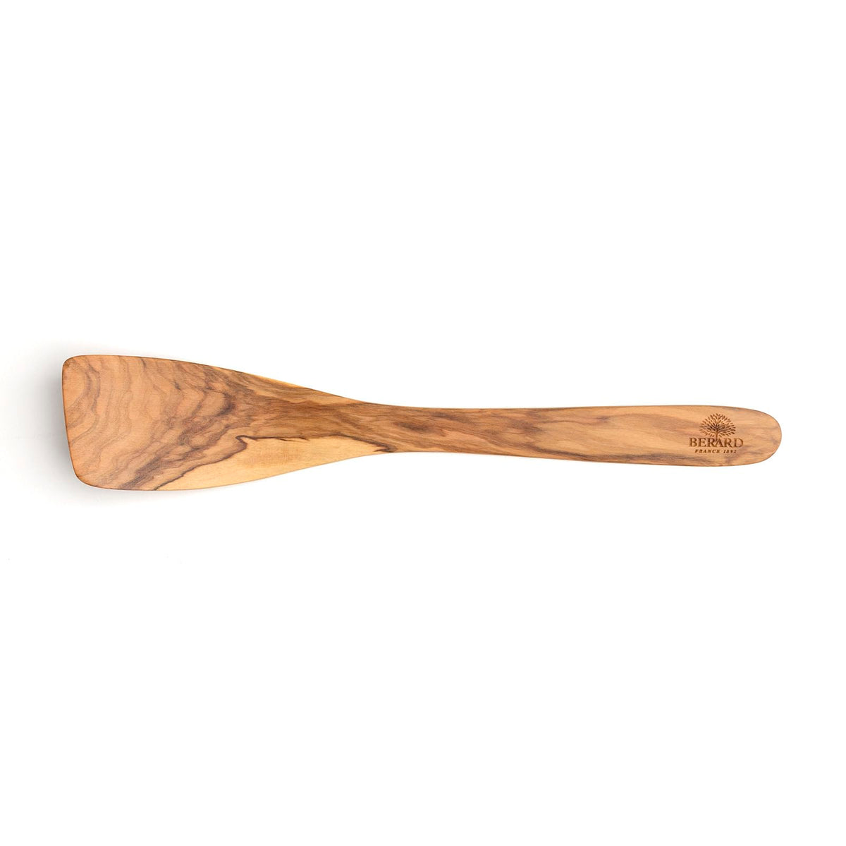 Berard Olive Wood Curved Spatula, Beige, 32 x 22 x 22 cm