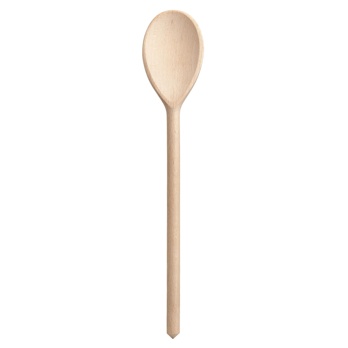 HIC Kitchen Wooden Spoon, FSC-Certified Beechwood, 12-Inch