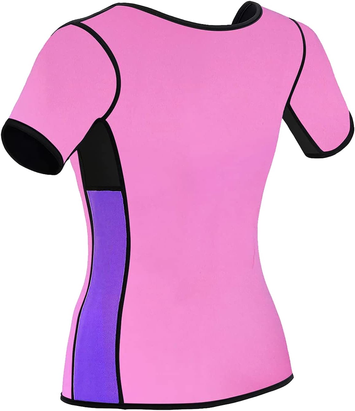 NonEcho Women Sauna Sweat Suit Sleeve Spa Cami Hot Neoprene Slimming Workout Vest Body Shaper Waist Trainer Top