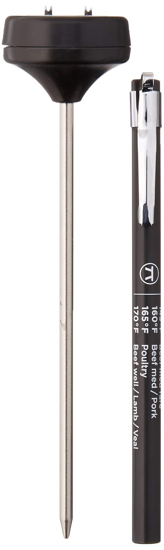 Outset F800 Instant-Read Digital Thermometer,Black