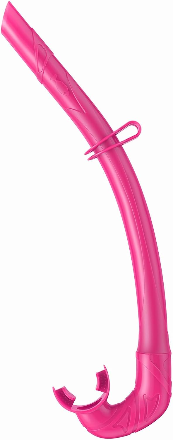 W WSTOO Adults Diving Snorkel Breathing Tube Silicone Flexible Foldable Snorkel Anti-Drop for Freediving Swim Training,Diving and Scuba Diving,Easy to Carry for Travel