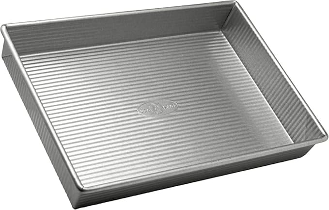 USA Pan Bakeware Rectangular Cake Baking Pan, 9 x 13 inch, Nonstick & Quick Release Coating, Aluminized Steel