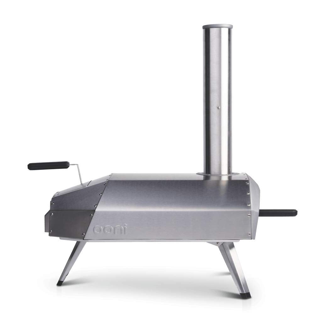 Ooni Karu 12 Multi-Fuel Outdoor Pizza Oven – 12 Inch Pizzas in 60 Seconds - Portable Wood and Gas Fired Pizza Oven with Pizza Stone, Dual Fuel Ooni Pizza Oven