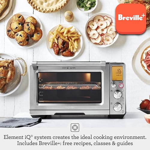 Breville BOV900BSS Smart Oven Air Fryer Pro and Convection Oven, Brushed Stainless Steel