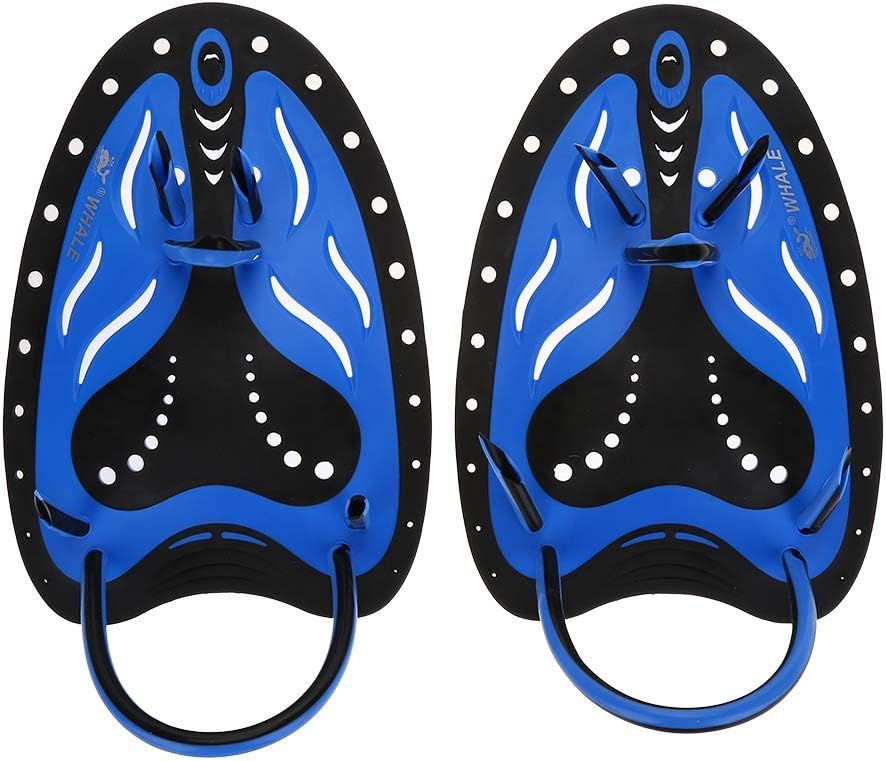 Swim Fins, Adjustable Kids Flippers for Swimming, Professional Swim Hand Paddles, Flat Paddles for Kids, Children, Men, Women