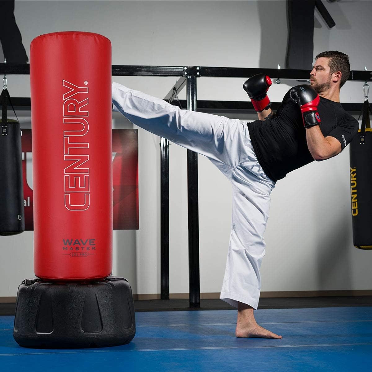Century Wavemaster 2XL Pro Freestanding Punching Bag for Adults - Color Options | Boxing Bag with Stand | Punching Dummy & Kickboxing Bag | Heavy Punching Bag | Adjustable Martial Arts Kicking Bags