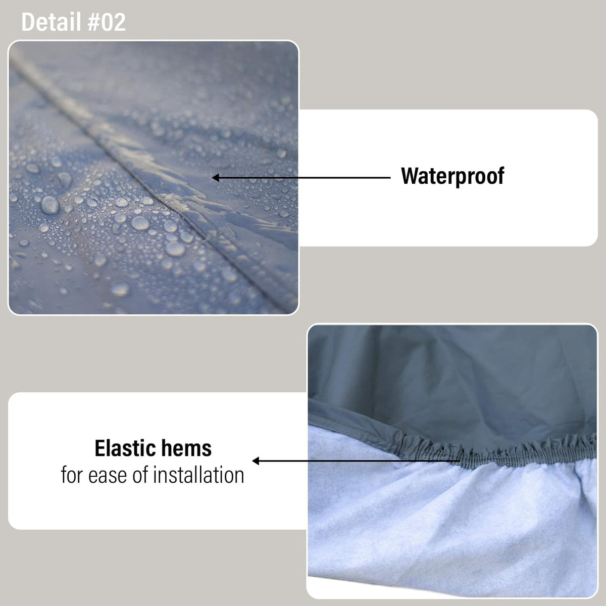 Supreme Full Car Cover – for Pontiac Acadian 1976-1987 Hatchback 3, 5-Door Semi Custom Fit Waterproof Full Coverage All Weather Windproof Dust Proof Indoor Outdoor Automobile