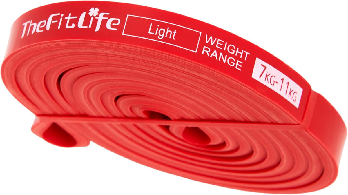 TheFitLife Pull Up Assistance Bands- Resistance Bands for Working Out, Long Workout Bands for Exercise, Fitness Band for Pullup Assist, a Substitute of Dumbbell Set and Kettlebells, Barbell