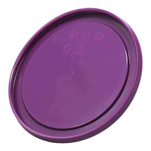 Pyrex 7201-PC Round 4 Cup Storage Lid for Glass Bowls (2, Purple)