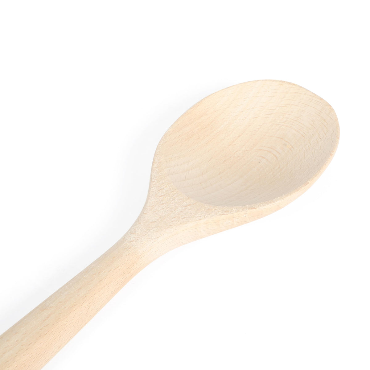 Martha Stewart Bainford Extra Large 14" Solid Wood Spoon - Beech Wood