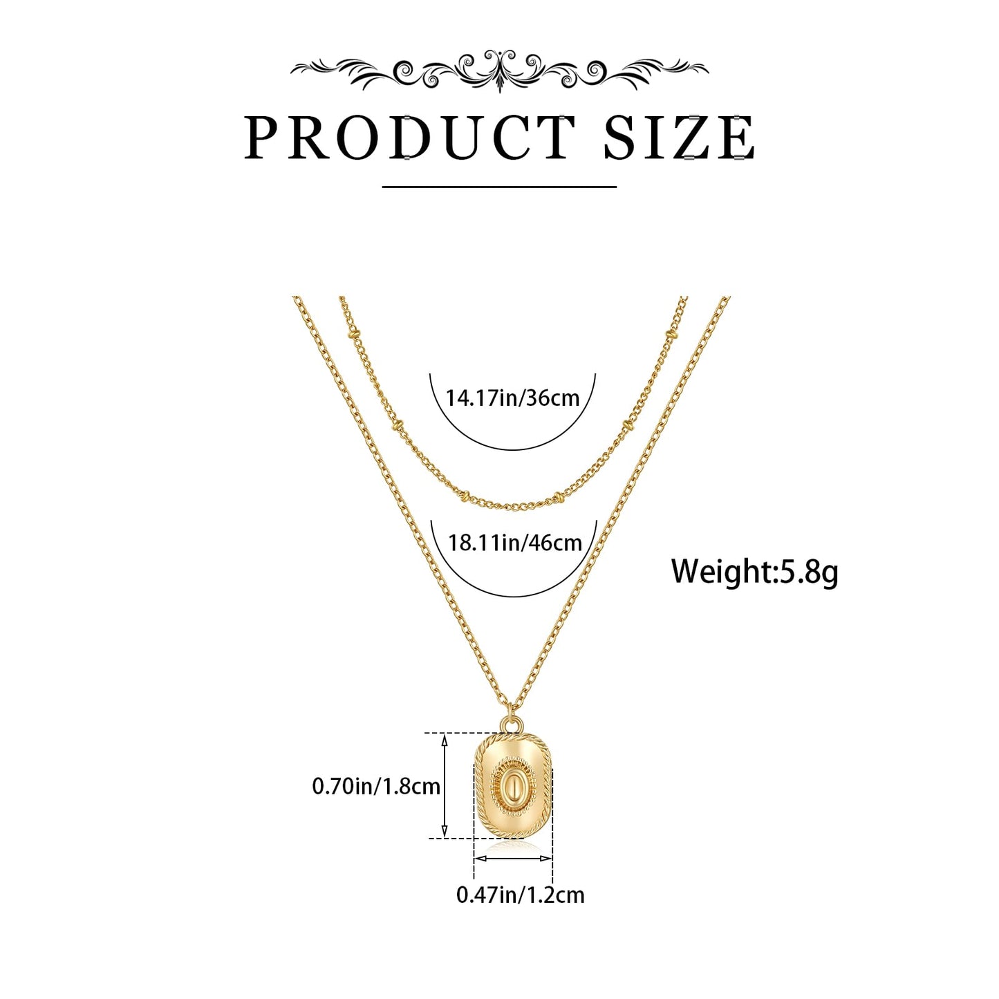 Dckazz Cowgirl Necklace 14K Gold Plated Layered Cowboy Hat Boot Necklace Coastal Cowgirl Western Country Jewelry for Women
