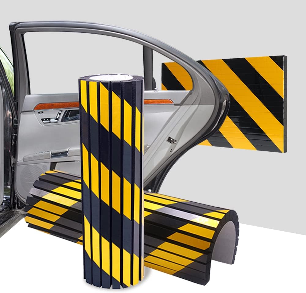 GUEQUITLEX Garage Wall Protector Foam Wall Corner Guard for Parking Garages - Wall Edge Protector Protect Your Car - Garage Wall - Wall Corner Edge and Bumpers Corner Guards