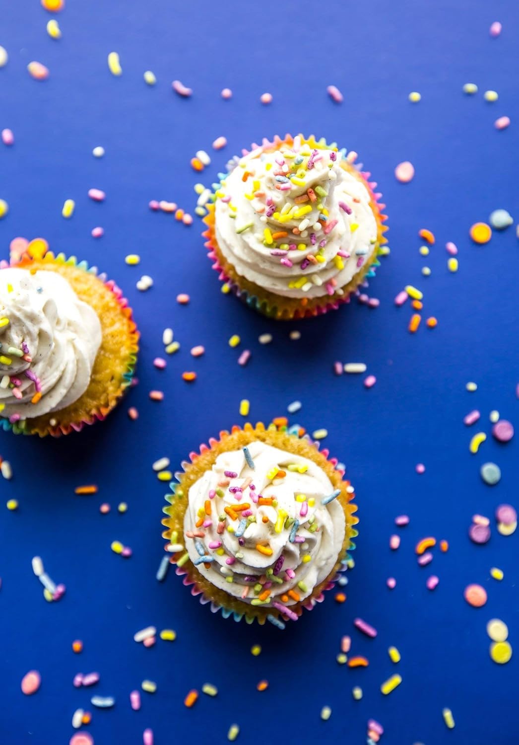 LillyBean Gluten Free Vanilla Bean Buttercream Frosting Mix with No Artificial Colors - Dairy and Soy Free, Vegan Icing for Decorating Cakes, Cupcakes, Cookies - 12 oz