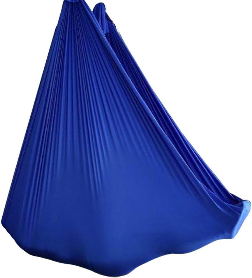 Aerial Yoga Hammock 5.5 Yards Yoga Swing Pilates Silk Home Gym Fitness Include hardware,Daisy Chain, Pose Guide