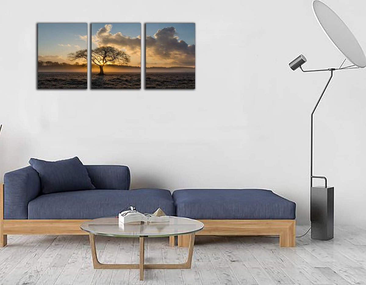 Yetaryy Inspirational Wall Art Tree of Life landscape Motivational Canvas Painting Modern Inspiring Entrepreneur Quotes Posters and Prints Artwork Inspiration Motivation Office Home Decorations