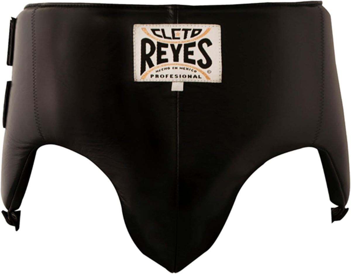CLETO REYES Kidney and Foul Groin Protector, Boxing Training Equipment, Protective Gear for Men, Black