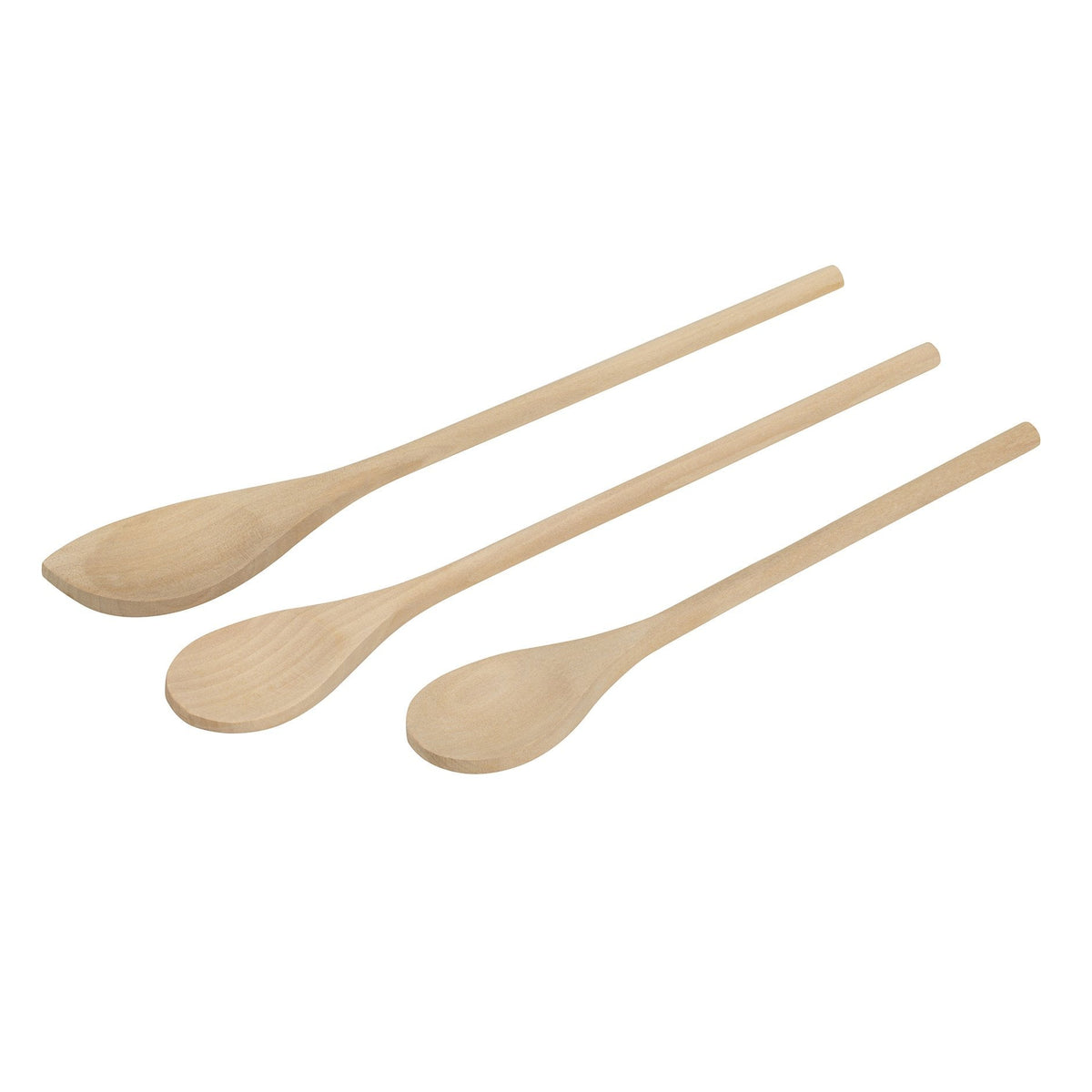 Good Cook Classic Set of 3 Wood Spoons, One Size