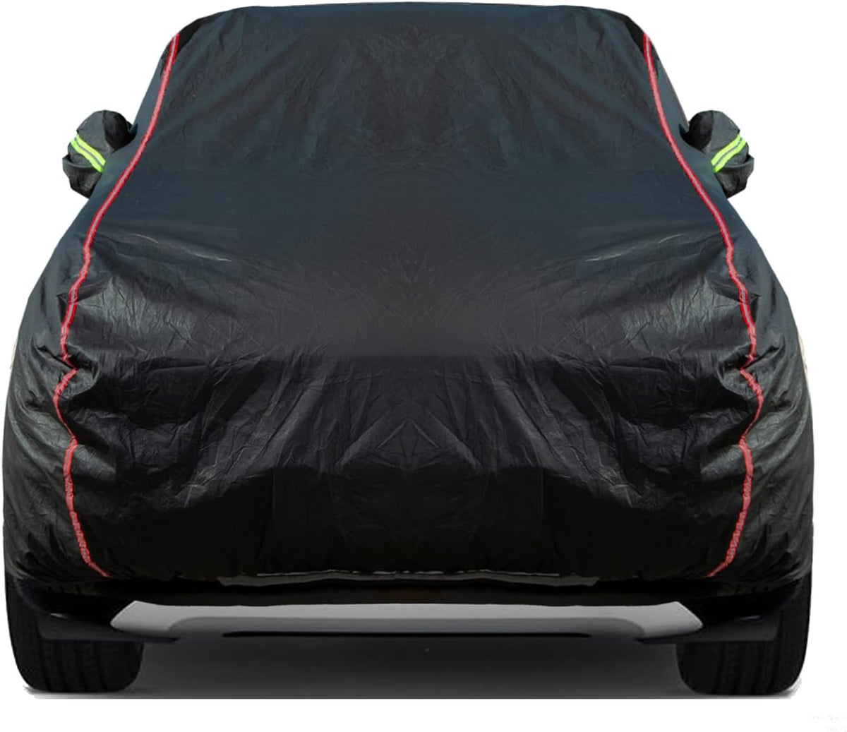 Breathable New Material, Waterproof Car Cover, Locks and Zipper Doors, Sunscreen Waterproof UV Prevention Snowproof Wind and Windproof,Suitable for Indoor Outdoor,for SUV (191" to 200") B12