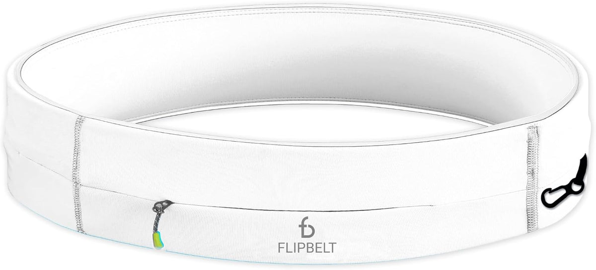 FlipBelt Zipper Running Belt, Waist Pack for Fitness and Running, US Company
