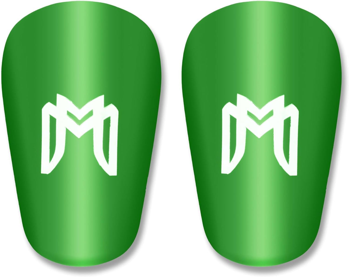 MiniGuards - Mini Shin Guards for Soccer Players - Tiny Shin Pads for Men, Women, Teens - Miniature Shin Guards 3.9 x 2.4 inch - Perfect for High Level Soccer Athletes