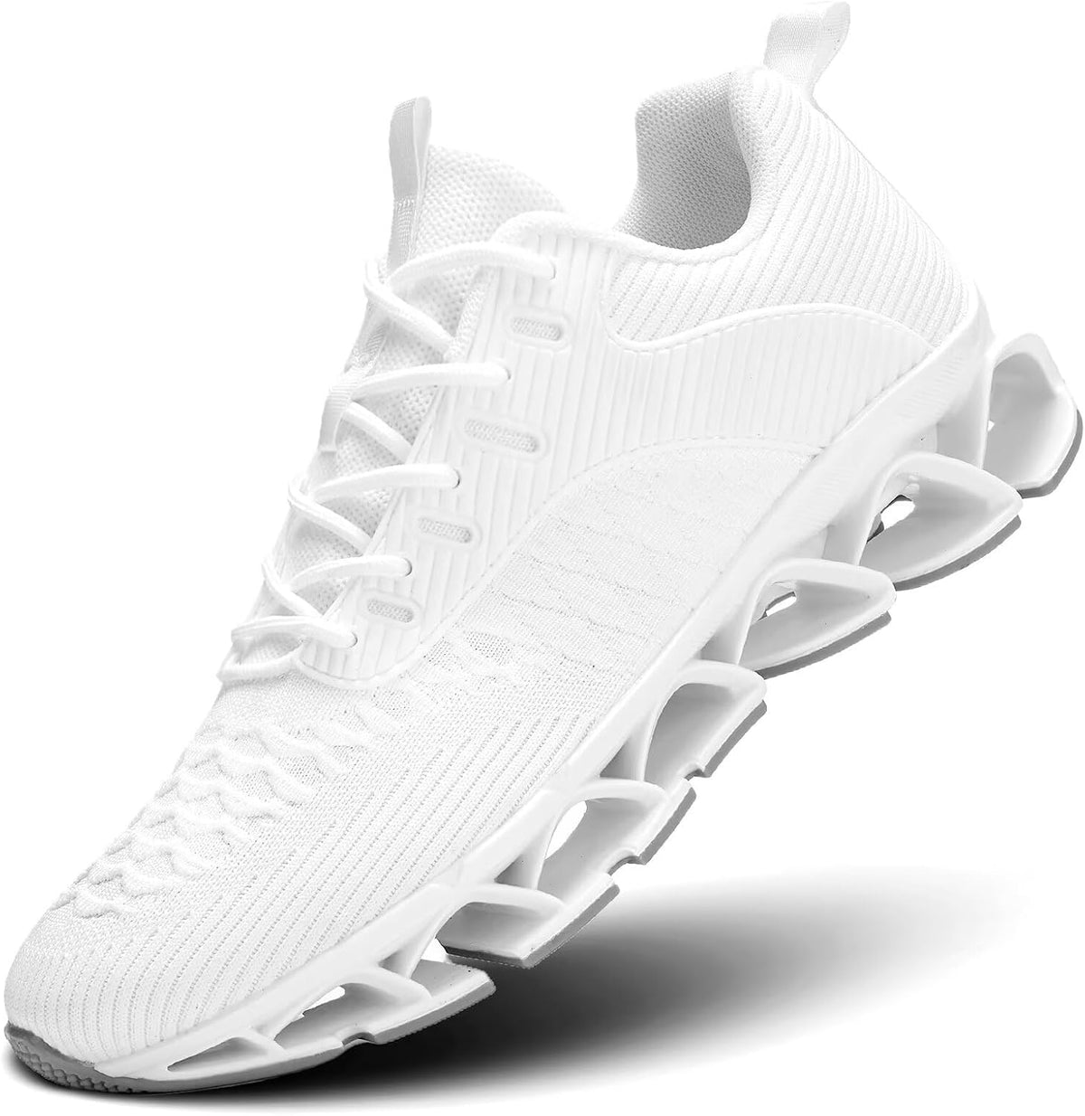 Men's Slip on Walking Running Shoes Blade Tennis Casual Fashion Sneakers Comfort Non Slip Work Sport Athletic Trainer