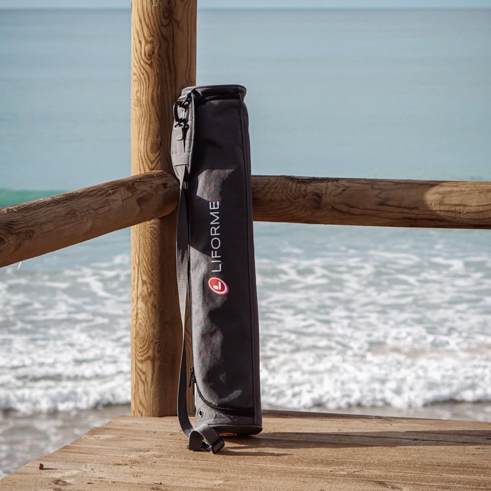 Liforme Printed Yoga Mat Collection - Free Yoga Bag Included - Patented Alignment System, Warrior-like Grip, Non-Slip, Eco-friendly, Sweat-resistant, Long, Wide and Thick for Comfort