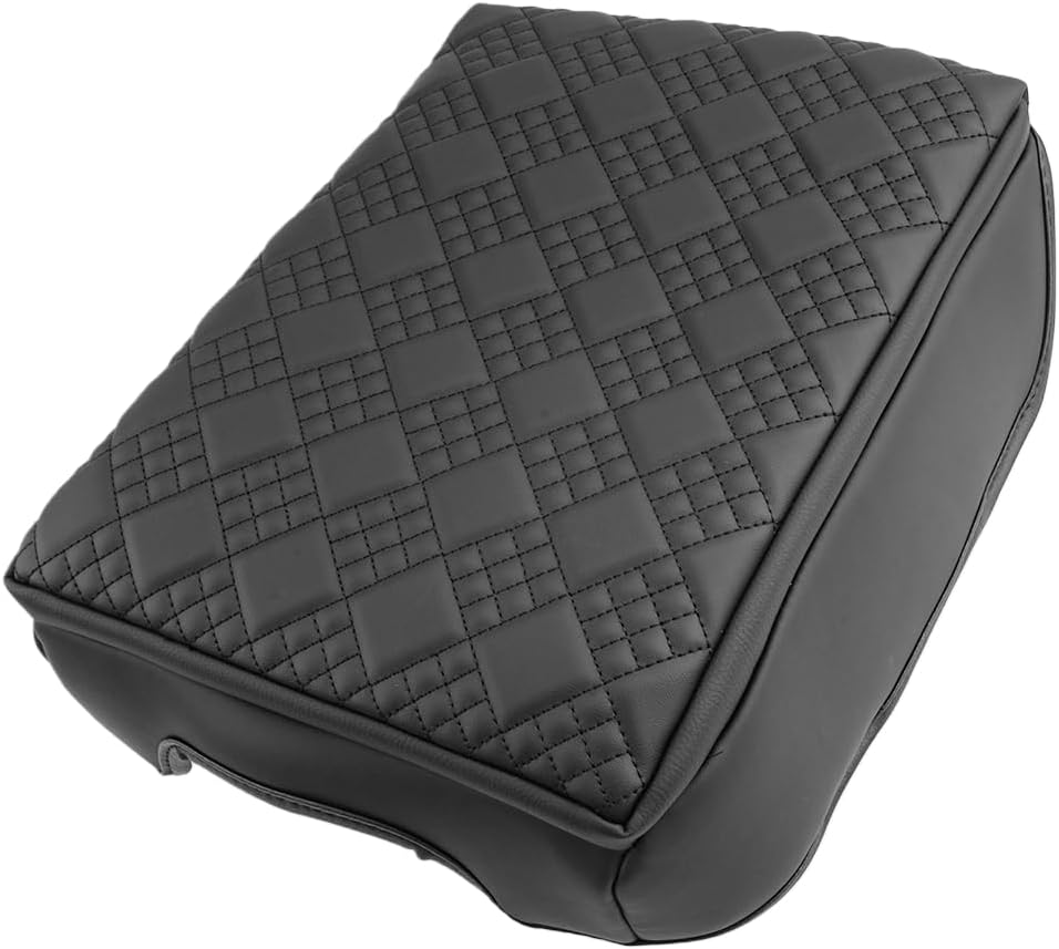 CDEFG for Chevrolet Silverado EV 2024 2025 Center Console Cover Armrest Box Cover for Chevy Silverado EV (Work Truck, LT, RST) Accessories Arm Rest Protector Thickened