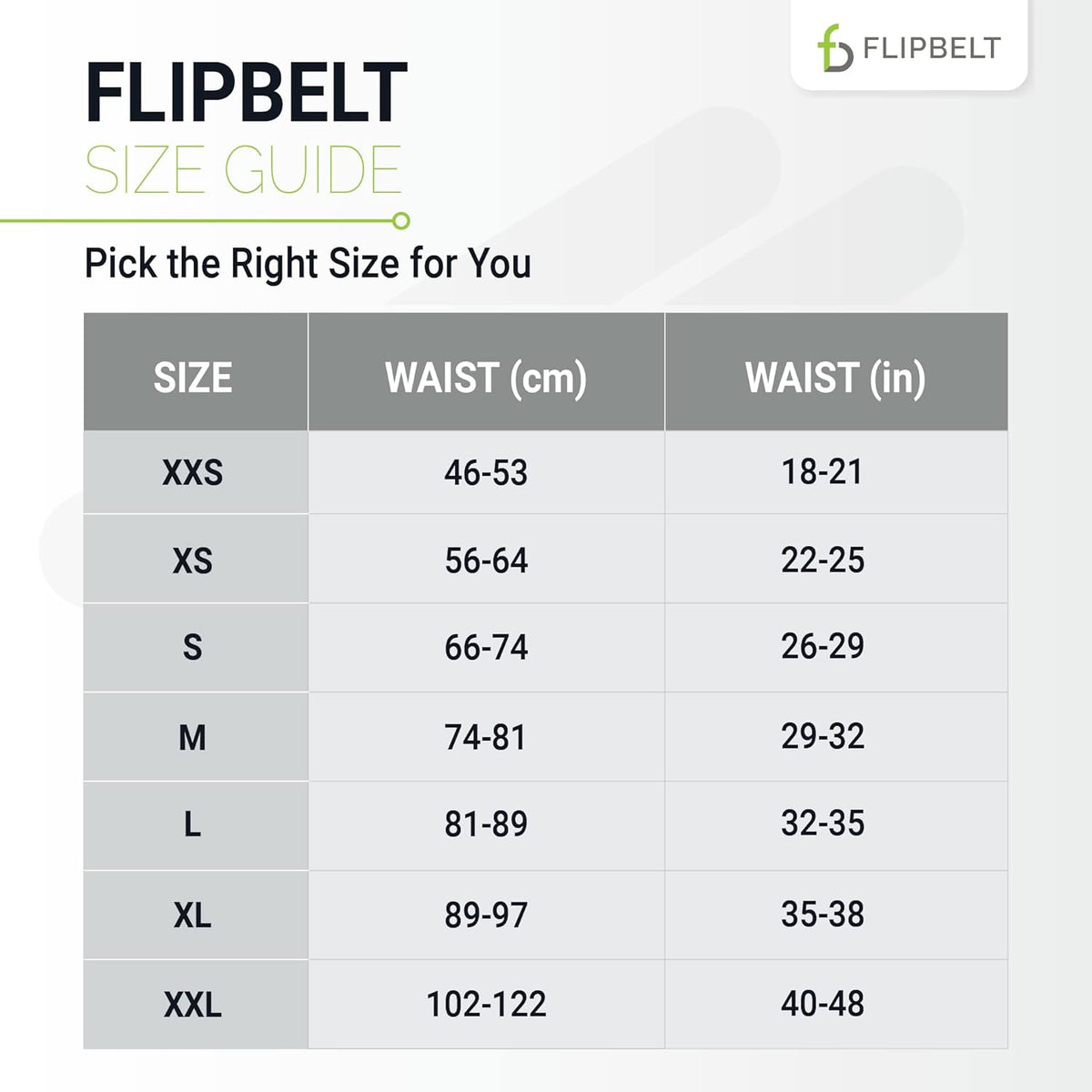 FlipBelt Zipper Running Belt, Waist Pack for Fitness and Running, US Company