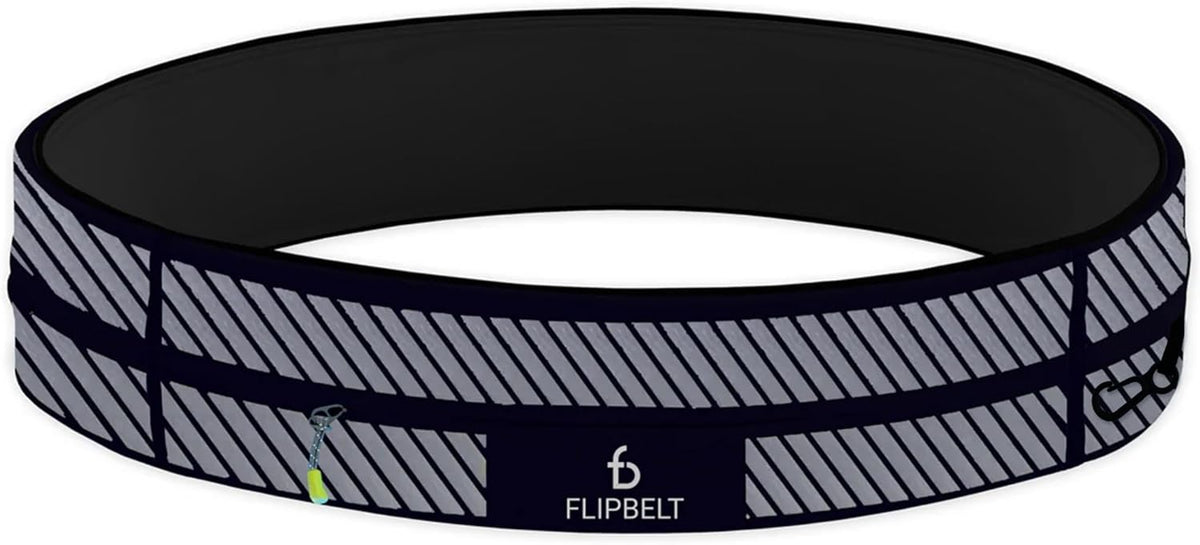 FlipBelt Zipper Running Belt, Waist Pack for Fitness and Running, US Company