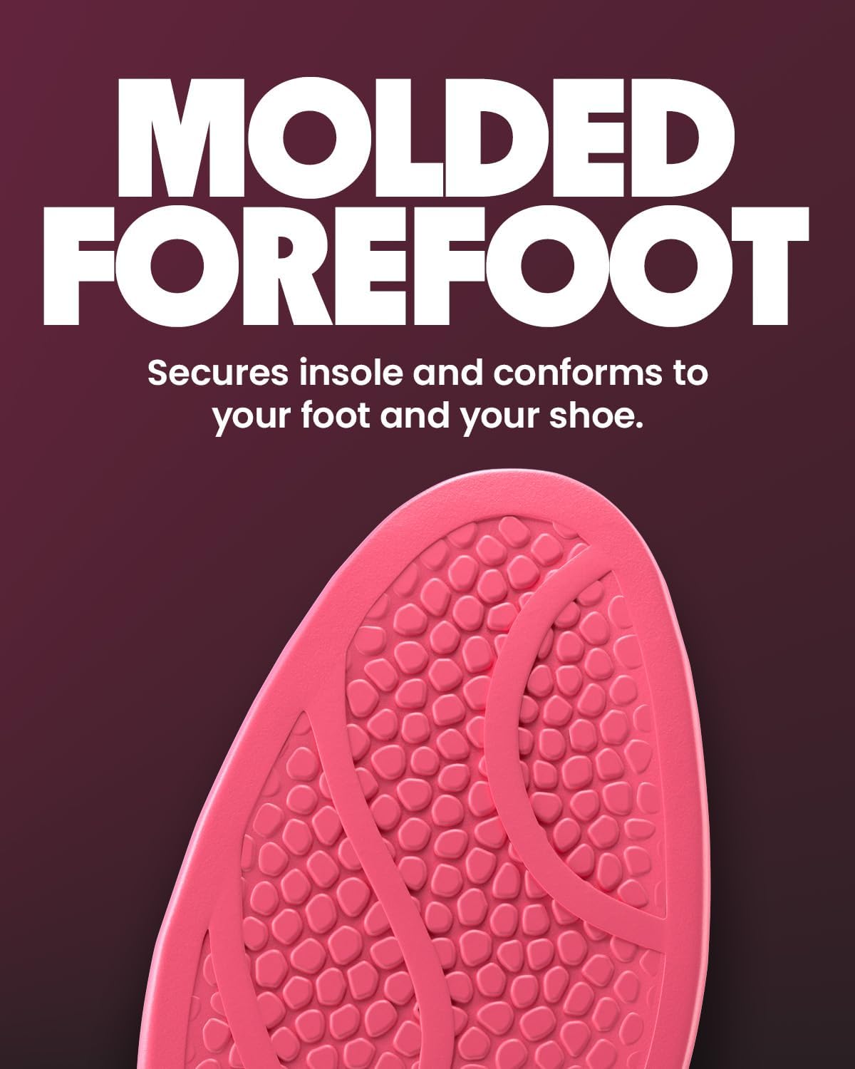 MOVE Baseline - All-Purpose Insoles - Sock Liner - Ultra Thin Shock Absorption - Maximum Freedom of Movement and Energy Return for Cleats, Shoes, Running, Basketball, Baseball (M15-15.5/WM16.5-17)