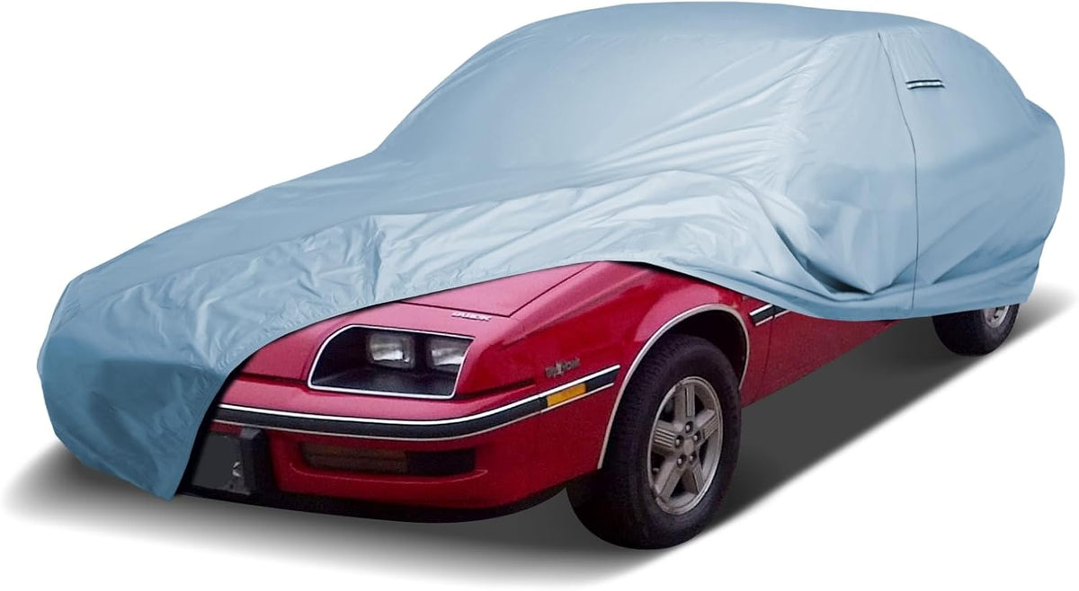 iCarCover Premium Car Cover for 1980-1985 Buick Skylark 2-Door Heavy Duty Waterproof All-Weather Automobiles Custom Fit Indoor Outdoor UV Snow Protection Covers with Straps and Bag
