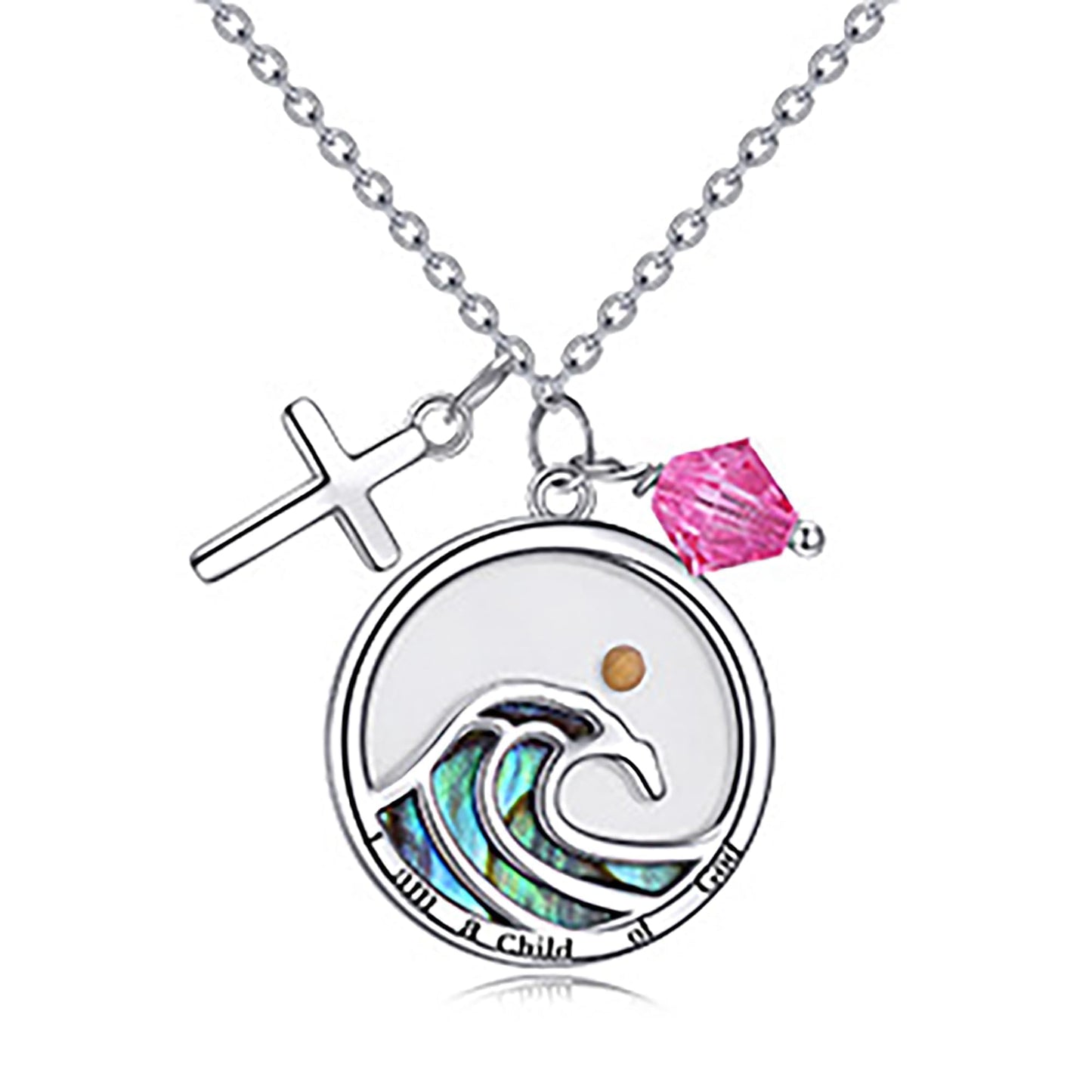 VLIEGEN Mustard Seed Necklace - Stainless Steel Faith Mountain Jewelry for Women & Men styleA