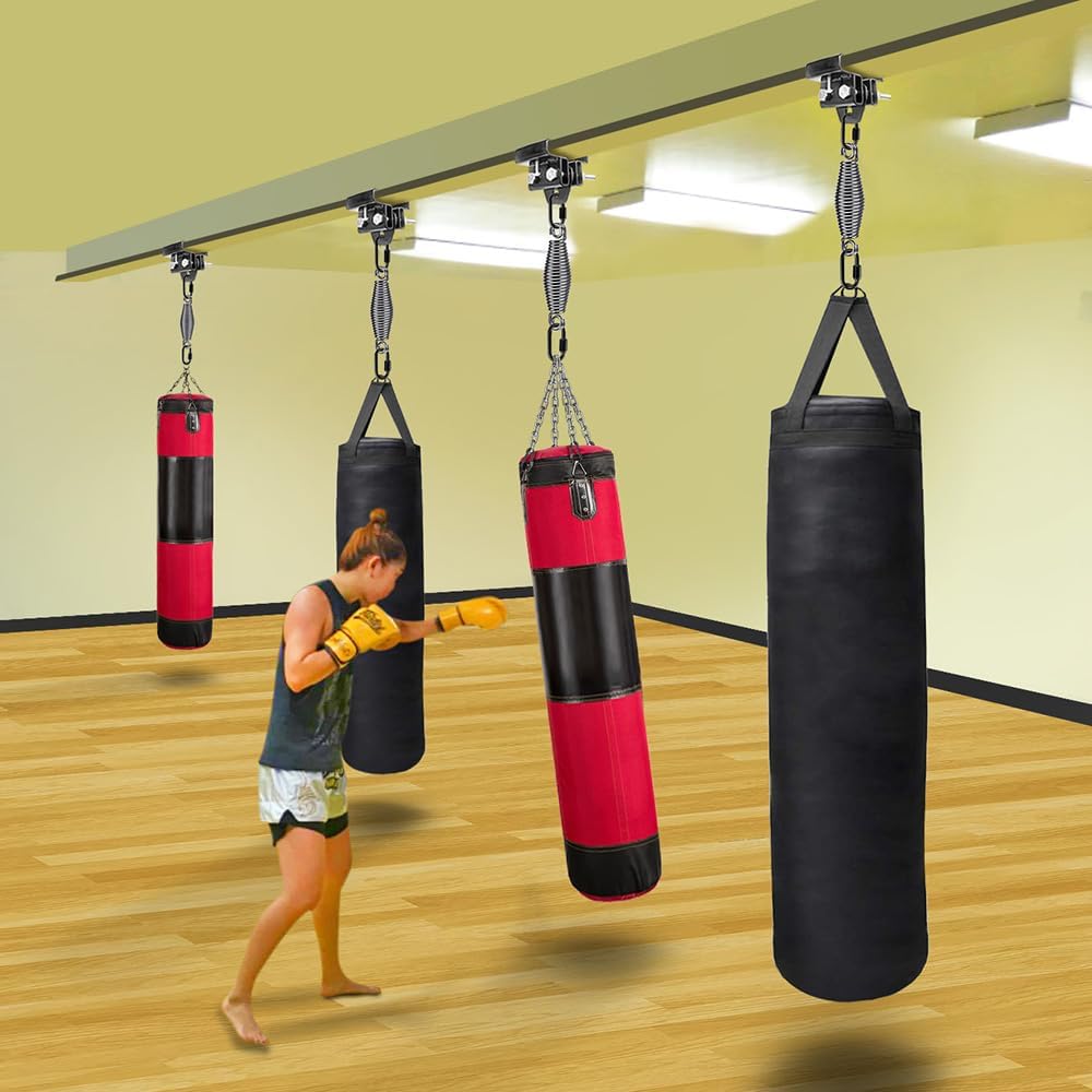 BeneLabel Punching Bag Hanger, Heavy Bag Mount, Boxing Bag Kit, Holder, Wall Mount, Accessories for Beam, 400KG Capacity