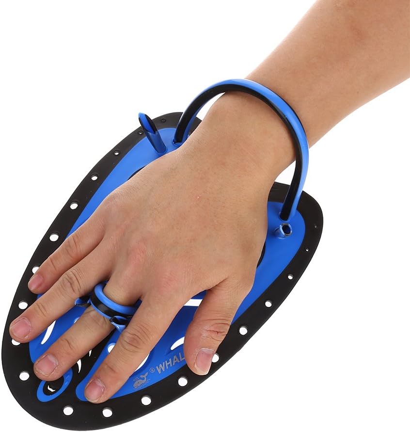 Swim Fins, Adjustable Kids Flippers for Swimming, Professional Swim Hand Paddles, Flat Paddles for Kids, Children, Men, Women