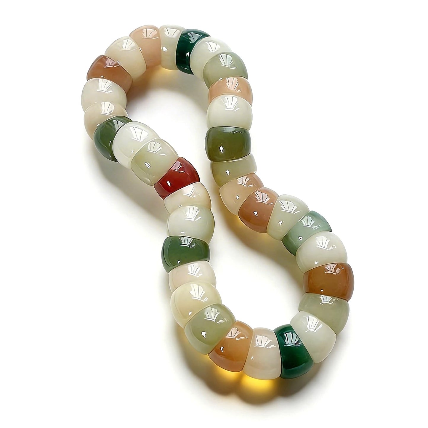 Embtrem Fidget Bracelet Bodhi Seed Bracelets Anxiety Fidget Bracelets Protection Healing Stretch Alleviate Anxiety Stress Protection Healing Bodhi Jewelry Gifts for Women Men