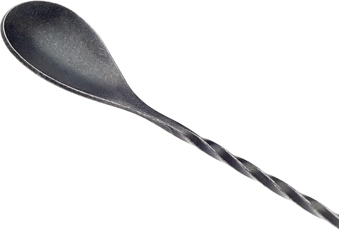 Barfly Japanese Style Bar Spoon, 13 3/16" (33.5 cm), Vintage Black